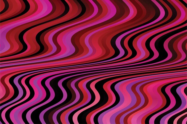 Fondo de líneas onduladas geométricas abstractas