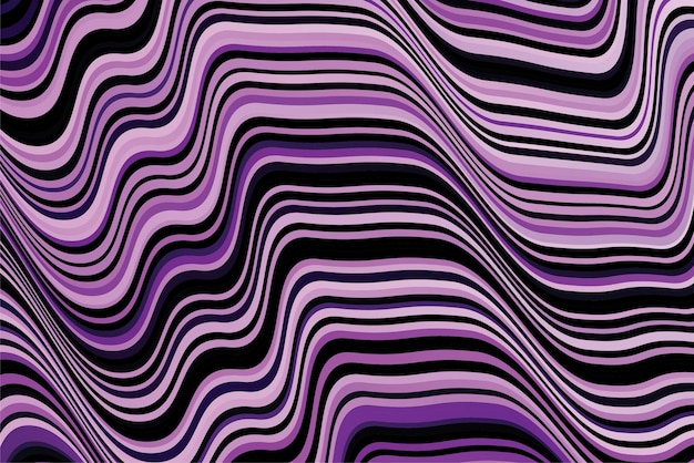 Fondo de líneas onduladas geométricas abstractas