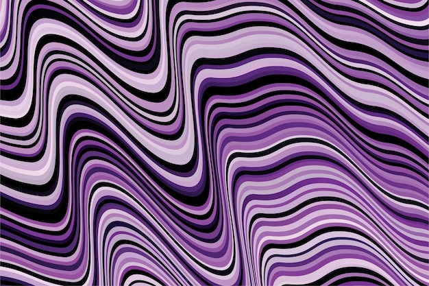 Fondo de líneas onduladas geométricas abstractas
