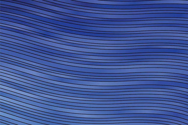 Fondo de líneas onduladas geométricas abstractas