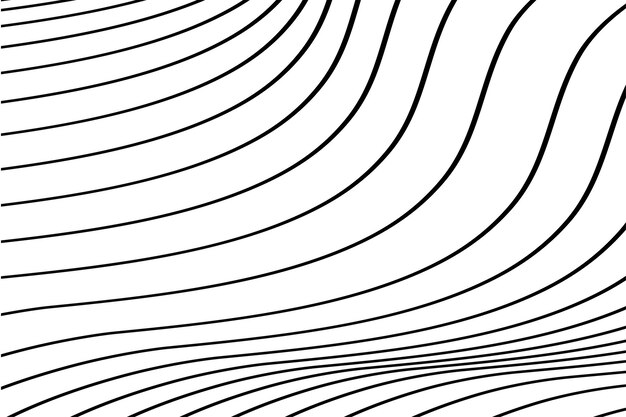 Fondo de líneas onduladas geométricas abstractas