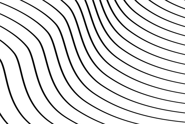 Fondo de líneas onduladas geométricas abstractas