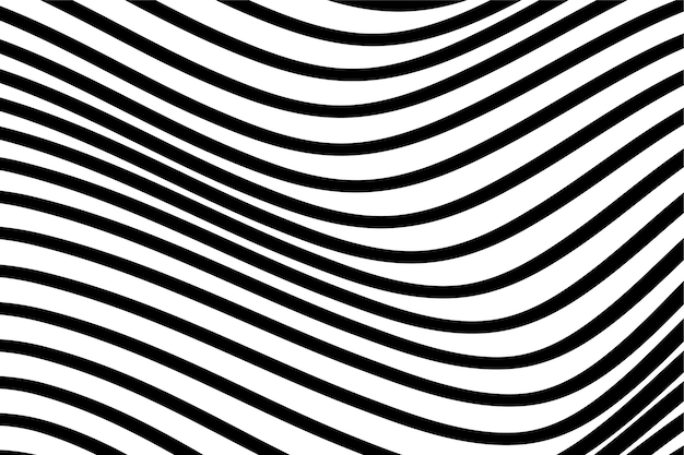 Fondo de líneas onduladas geométricas abstractas
