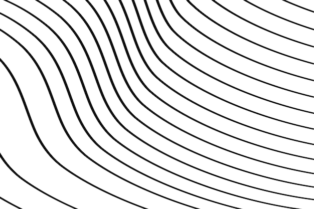 Fondo de líneas onduladas geométricas abstractas