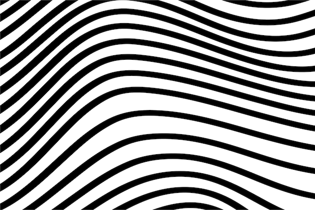 Fondo de líneas onduladas geométricas abstractas