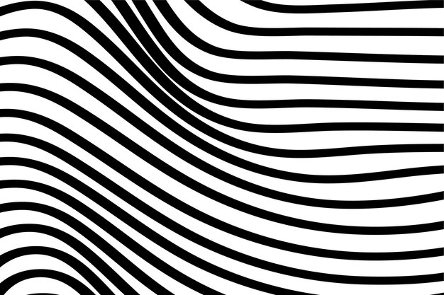 Fondo de líneas onduladas geométricas abstractas