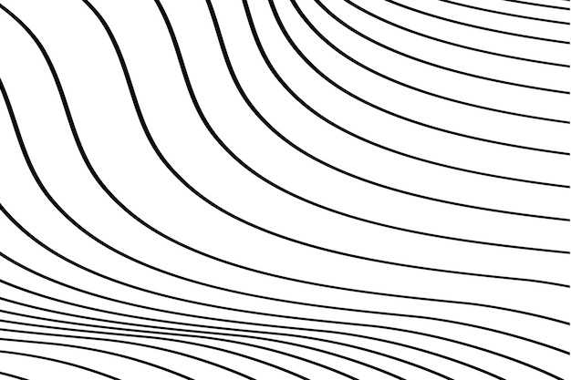 Fondo de líneas onduladas geométricas abstractas
