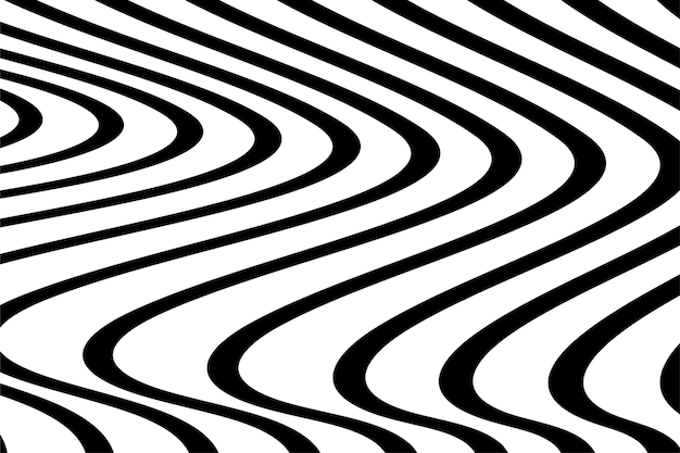Fondo de líneas onduladas geométricas abstractas