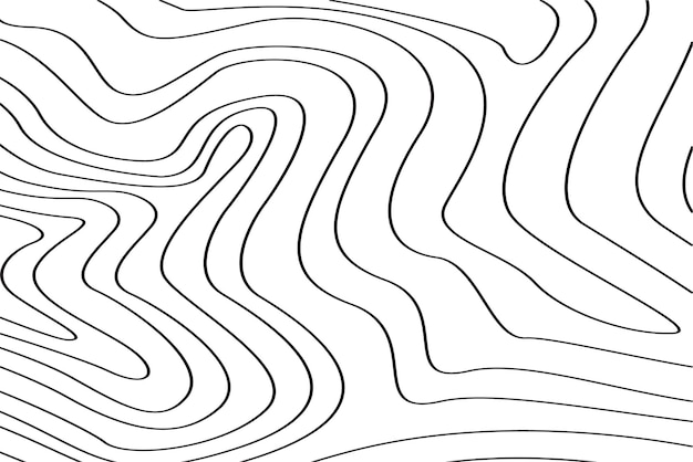 Fondo de líneas onduladas geométricas abstractas