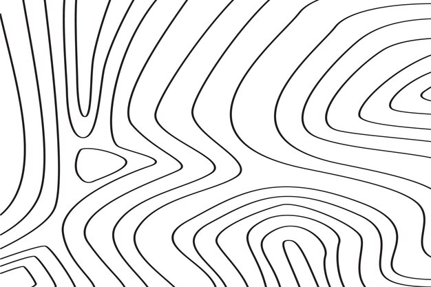 Fondo de líneas onduladas geométricas abstractas