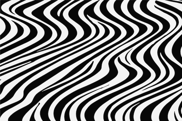 Fondo de líneas onduladas geométricas abstractas