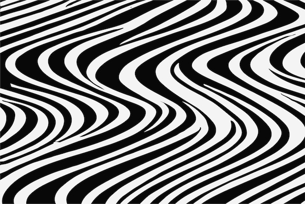 Fondo de líneas onduladas geométricas abstractas