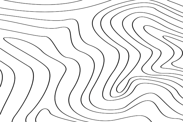 Fondo de líneas onduladas geométricas abstractas
