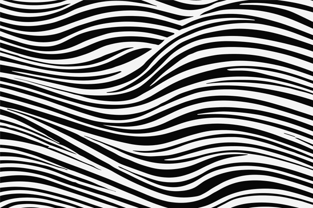 Fondo de líneas onduladas geométricas abstractas