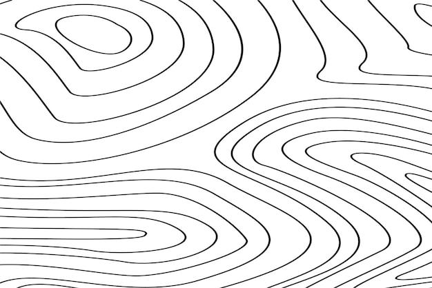 Fondo de líneas onduladas geométricas abstractas