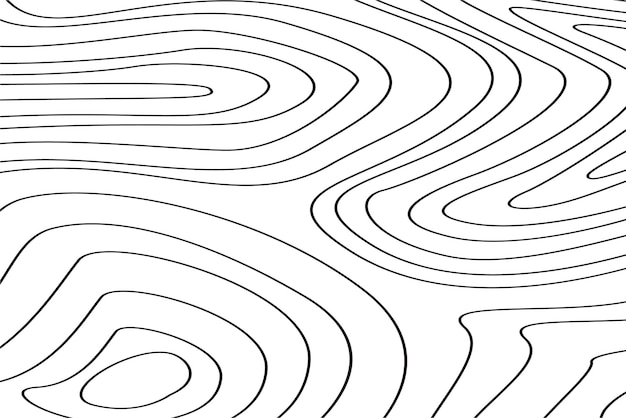 Fondo de líneas onduladas geométricas abstractas