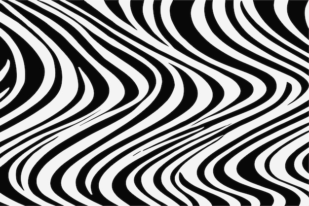 Fondo de líneas onduladas geométricas abstractas