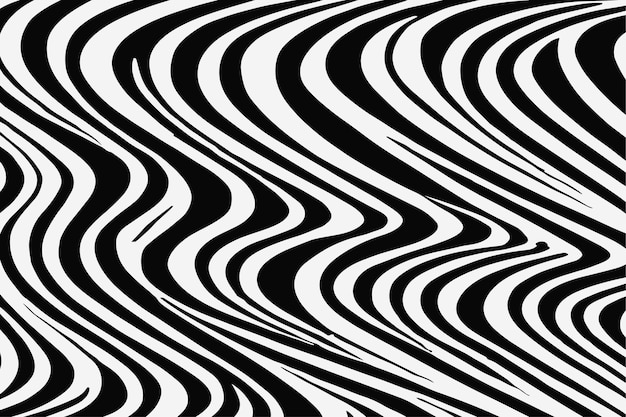 Fondo de líneas onduladas geométricas abstractas
