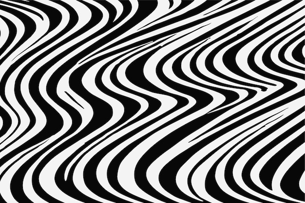 Fondo de líneas onduladas geométricas abstractas