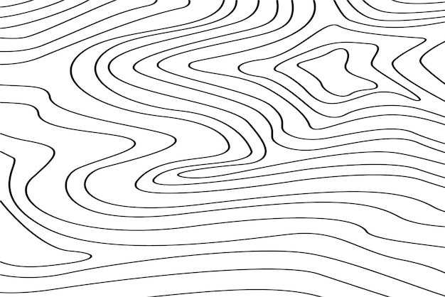 Fondo de líneas onduladas geométricas abstractas