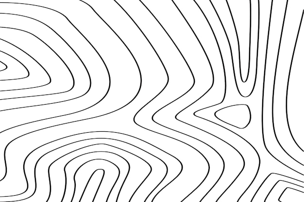 Fondo de líneas onduladas geométricas abstractas