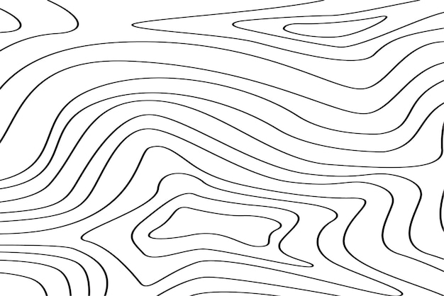 Fondo de líneas onduladas geométricas abstractas