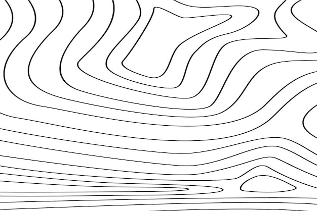 Fondo de líneas onduladas geométricas abstractas