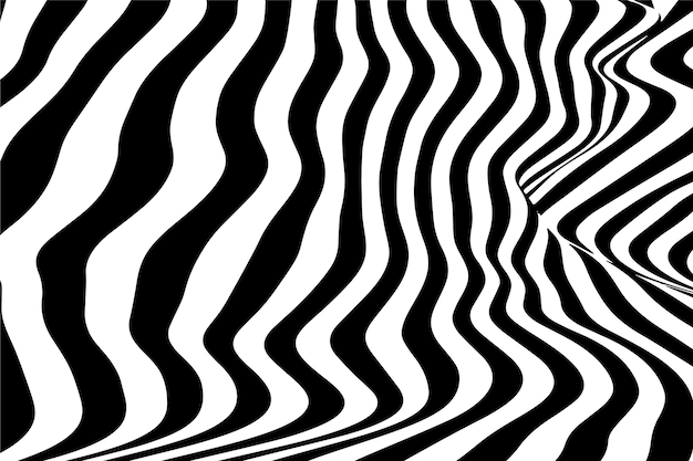 Fondo de líneas onduladas geométricas abstractas