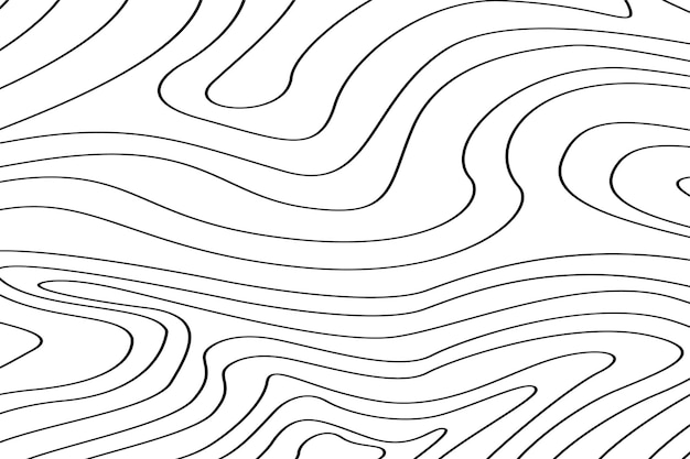 Fondo de líneas onduladas geométricas abstractas