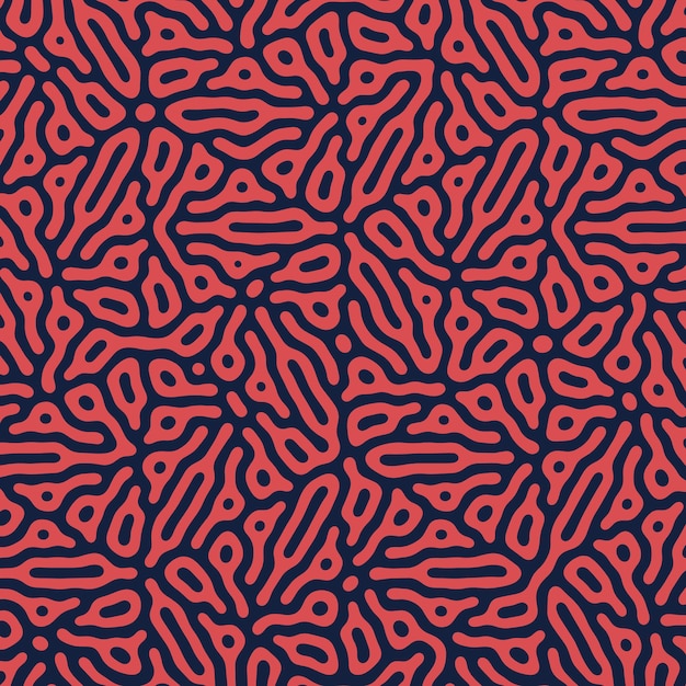 Fondo de líneas orgánicas abstractas de vector