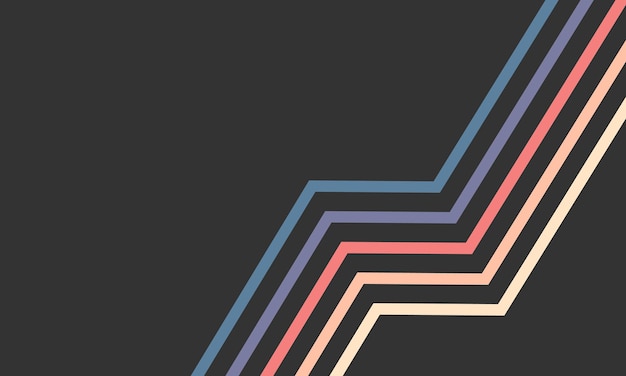 Fondo con líneas paralelas de colores plantilla para el diseño de envases cubres carteles e ideas creativas