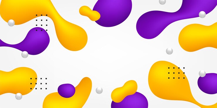 Vector fondo líquido de colores abstractos