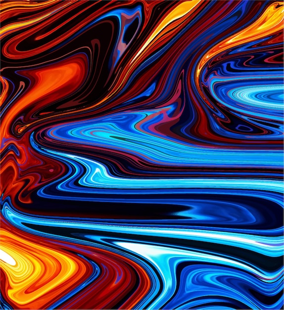 fondo líquido de colores