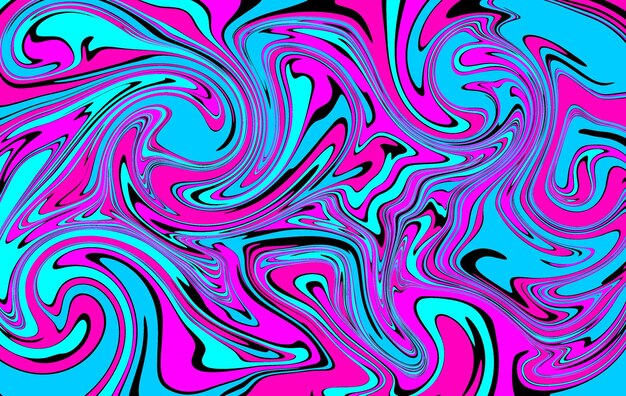 Fondo líquido colorido