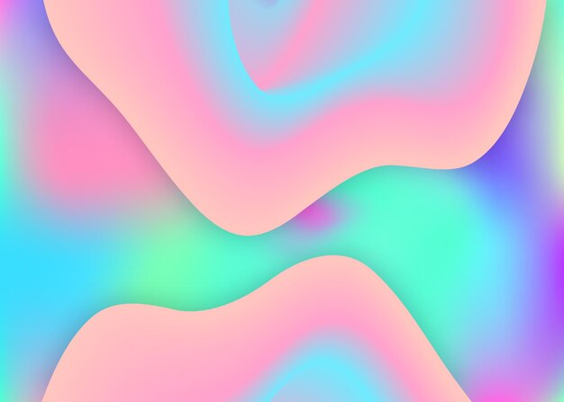 Fondo líquido líquido con elementos y formas dinámicas.