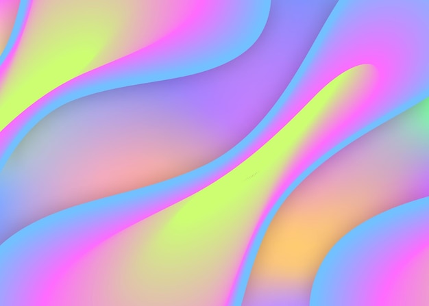 Fondo líquido líquido con elementos y formas dinámicas.