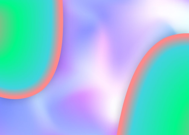 Fondo líquido líquido con elementos y formas dinámicas.