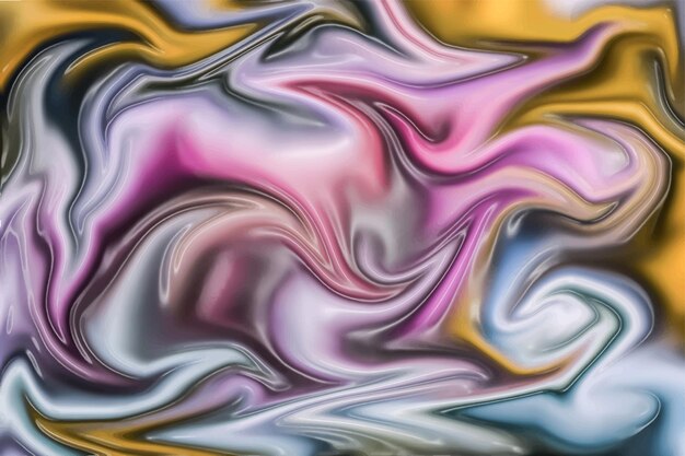 Fondo líquido multicolor abstracto