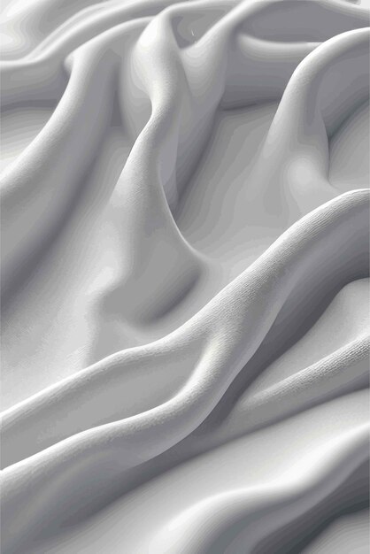 Vector fondo liso de seda blanca elegantefondo liso de seda blanca elegantefondo abstracto con wav