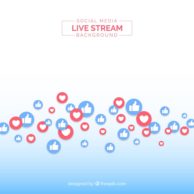 Fondo de live streaming 