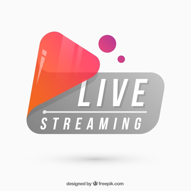 Fondo de live streaming