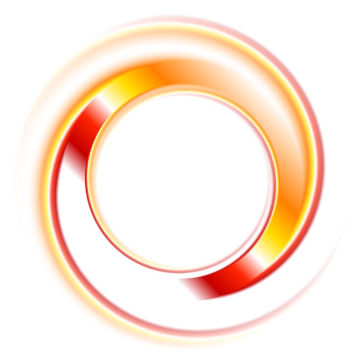 Vector el fondo del logotipo de los círculos vectoriales abstractos