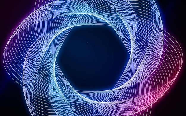 Fondo de luces de neón abstractas