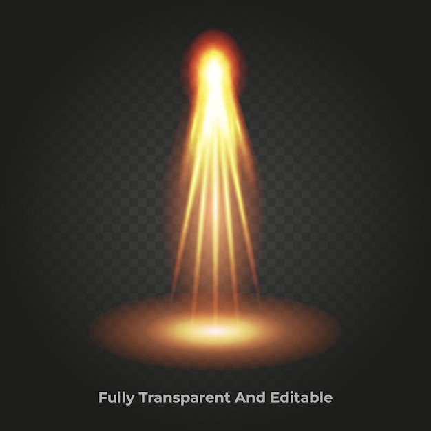 Fondo de luces de punto para el efecto fx de luz