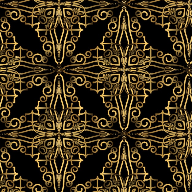 Fondo de lujo con color dorado