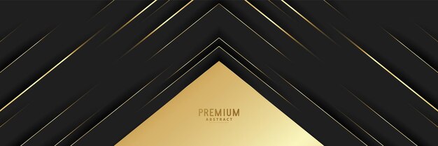 Fondo de lujo dorado El papel pintado premium dorado Vacaciones Año Nuevo Ilustración vectorial de promoción de Navidad