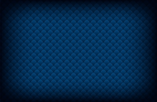 Fondo de lujo con formas geométricas azules clásicas