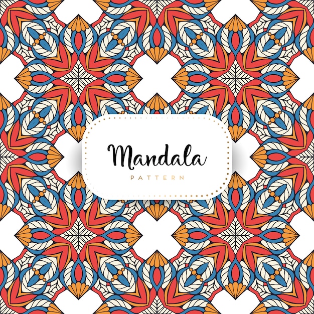 Fondo de lujo mandala ornamental