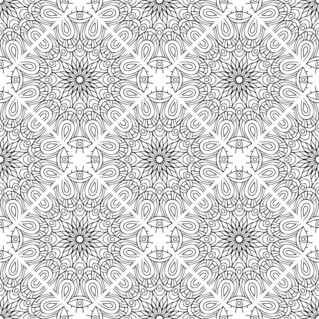 Fondo de lujo mandala ornamental