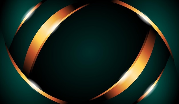 Fondo lujo moderno 3d color verde estilo diseño degradado abstracto